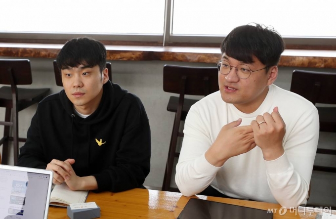 송승준·최재원 게임듀오 공동대표 인터뷰 /사진=김휘선 기자 hwijpg@