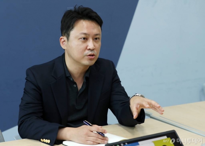 강덕진 드림포라 대표 인터뷰 /사진=김휘선 기자 hwijpg@