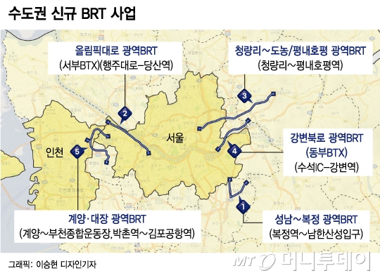 강변북로·올림픽대로에 '버스차로' 생긴다…'남양주~강변' 32분