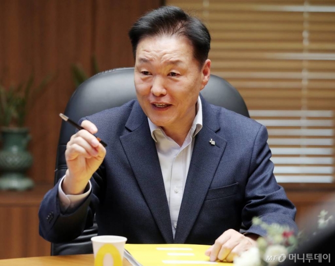 이계문 서민금융진흥원장 인터뷰 /사진=김창현 기자 chmt@