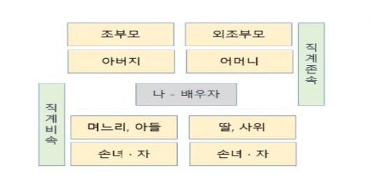 직계가족의 범위 /사진=질병관리청