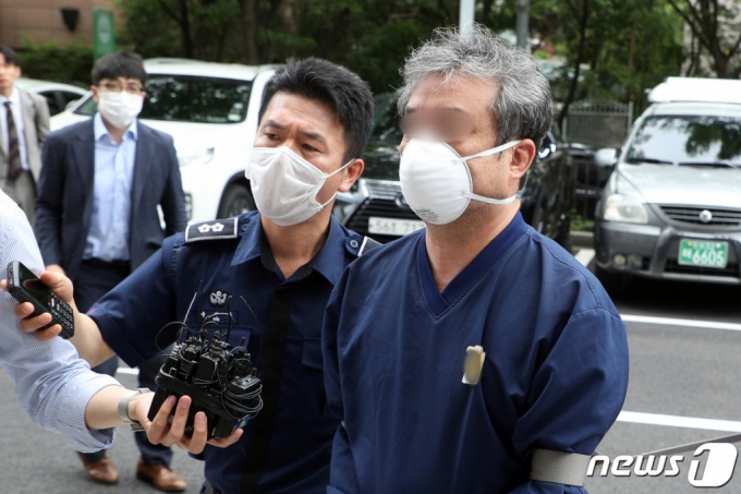 이강세 스타모빌리티 대표가 지난해 6월 19일 오전 서울 양천구 서울남부지방법원에서 열린 구속 전 피의자심문(영장실질심사)에 출석하고 있다. /사진=뉴스1