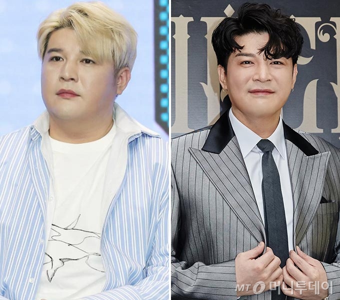 그룹 슈퍼주니어 신동의 2018년, 2021년 사진/사진=머니투데이 DB, 레이블SJ 제공