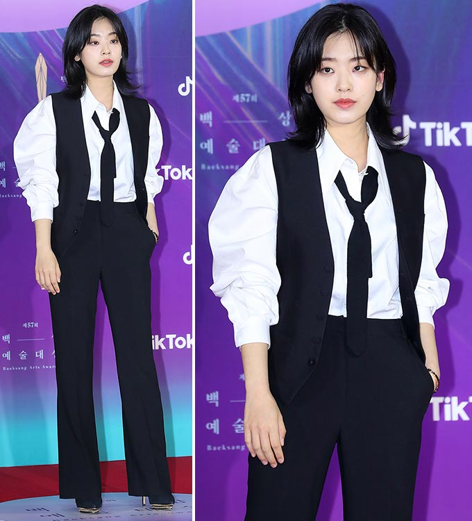 "더 시크하게"…'백상예술대상'서 드레스 대신 '바지' 입은 ★들