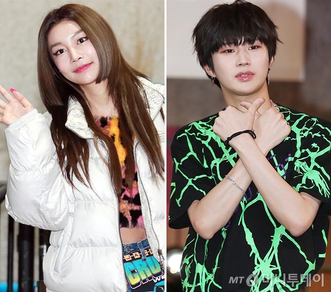 그룹 모모랜드 혜빈, 유앤비 출신 마르코/사진=머니투데이 DB