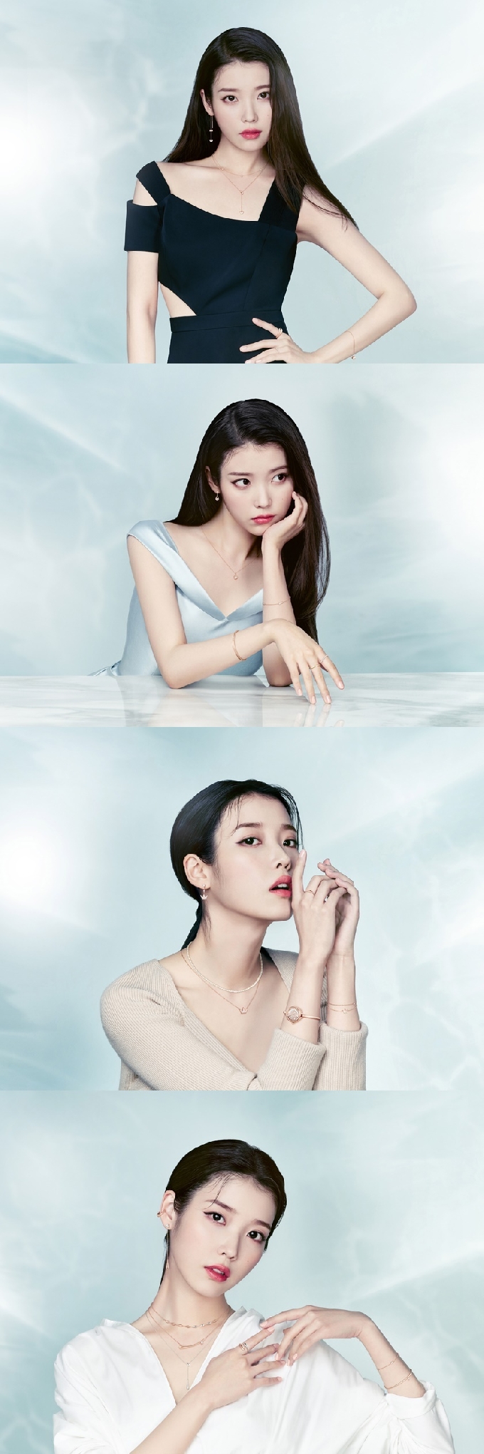 N화보] 아이유, 우아함 끝판왕…노출 드레스도 기품있게 - 머니투데이