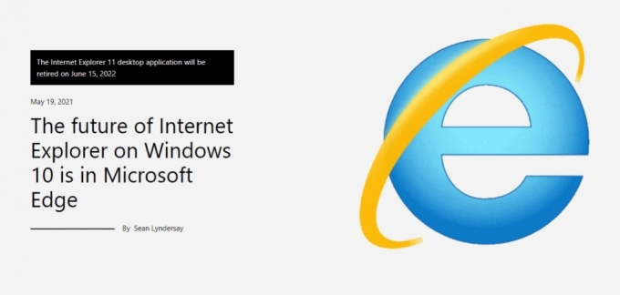 잘가라 인터넷 익스플로러 Ms 내년 6월 지원종료 머니투데이