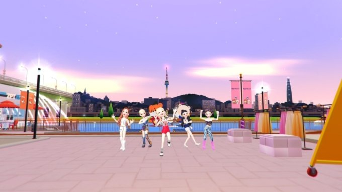 걸그룹 잇지(ITZY)가 아바타로 출연한 'Feel the Rhythm of Virtual Korea' 영상. /사진=한국관광공사