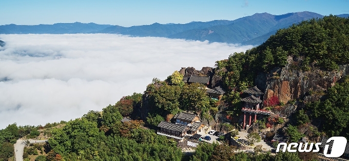 구례 오산 사성암 전경.(구례군 제공)/뉴스1 © News1
