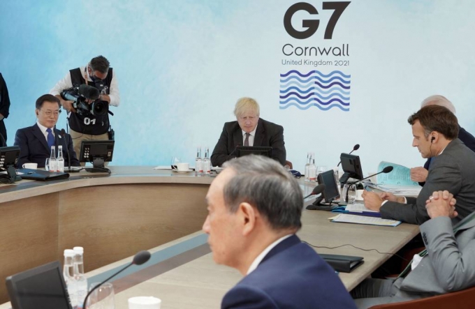 G7의 중국압박에 韓 동참?…靑 "특정 국가 겨냥 아니다" - 머니투데이
