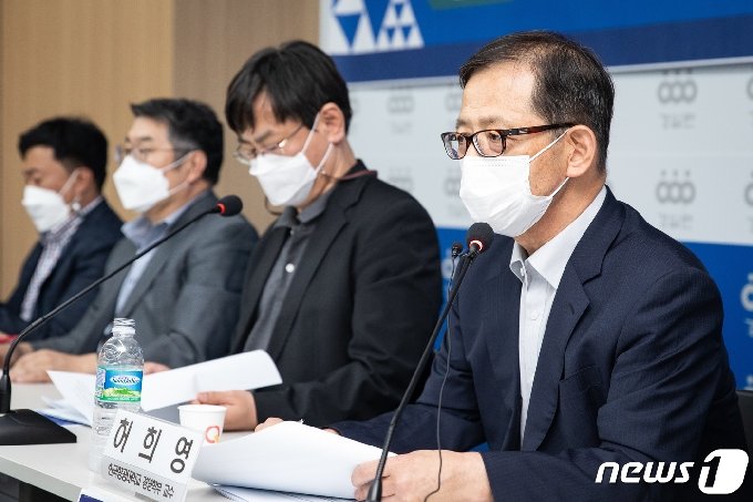 [사진] 허희영 교수 '대한항공-아시아나 바람직한 통합 방향'