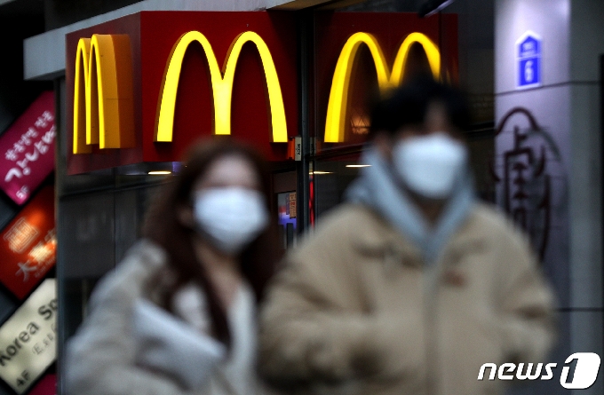 서울시내 맥도날드 매장의 모습./뉴스1 &copy; News1 황기선 기자