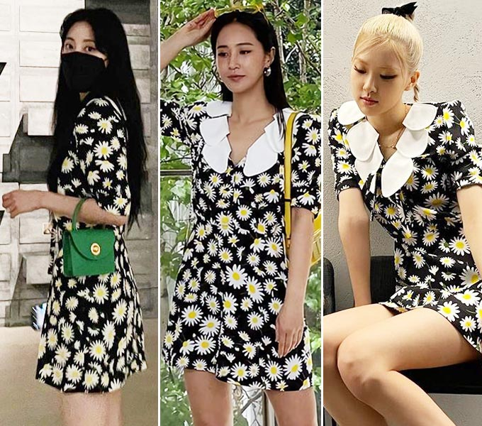 배우 한예슬, 가수 겸 배우 권유리, 그룹 블랙핑크 로제/사진=한예슬, 권유리, 로제 인스타그램