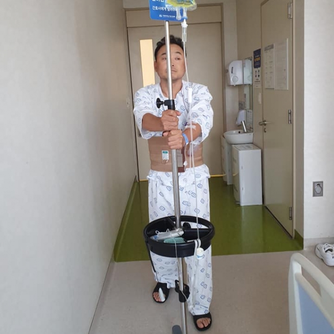 이봉주 전 마라톤 선수/사진=박상돈 천안시장 페이스북