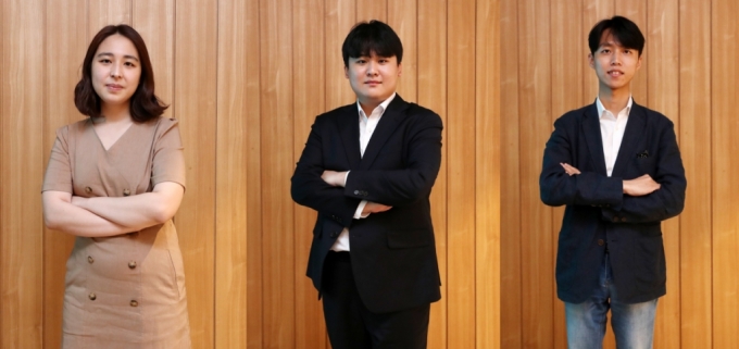 (왼쪽부터)김지원 레드윗 대표, 이상민 뉴빌리티 대표, 최훈민 테이블매니저 대표 /사진=김휘선 기자 hwijpg@