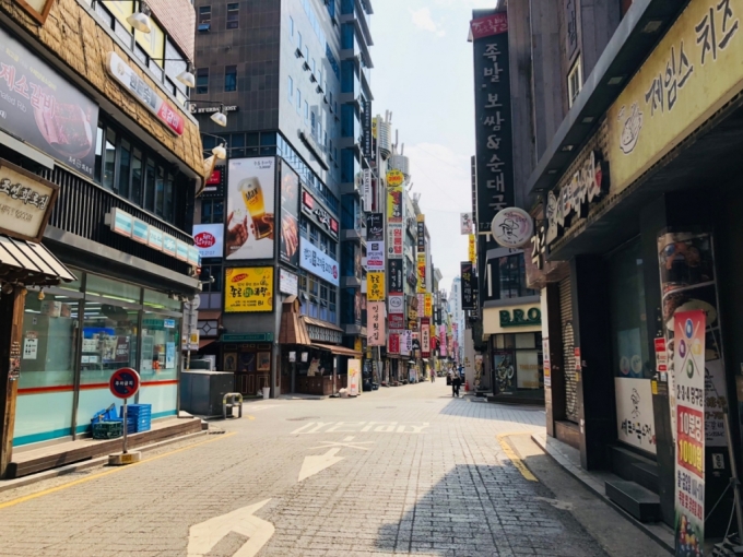 서울 종로 먹자골목 전경./사진=이재윤 기자