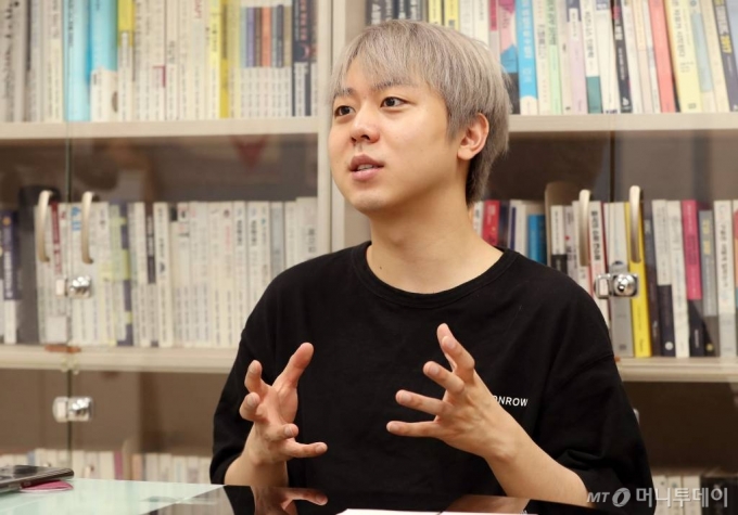 오현민 캐스팅 대표 인터뷰 /사진=김휘선 기자 hwijpg@