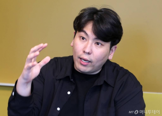 14일 김윤환 탈잉 대표 인터뷰 /사진=홍봉진기자 honggga@