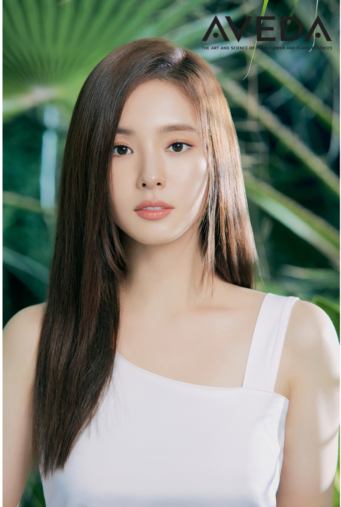 배우 신세경/사진제공=아베다(AVEDA)