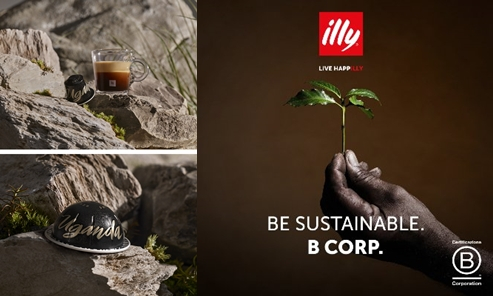 (왼쪽부터) 아마하 아웨 우간다 네스프레소Nespresso, 일리커피 illy 비콥(B Corp) 인증/사진제공=각 해당 브랜드사
