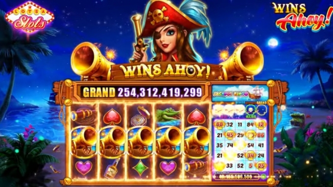 스핀엑스의 소셜카지노 게임 '랏처 슬롯'(Lotsa Slots). /사진=구글플레이 캡처