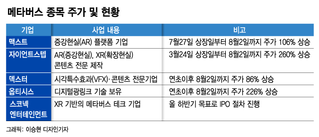 증시 뒤흔든 메타버스, 차세대 혁신? 현실 수익은 '…'