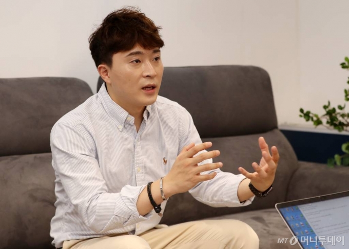 김민철 스튜디오빌런 대표 인터뷰 /사진=김휘선 기자 hwijpg@