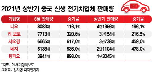 中 완성차업체 2025년 전기차 판매비중 20%까지 올린다