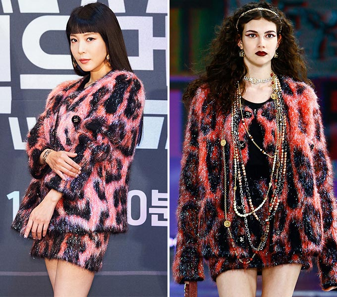 가수 보아, 돌체 앤 가바나 2021 F/W 컬렉션/사진=Mnet, 돌체 앤 가바나(Dolce &amp; Gabbana)