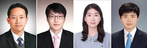 사진 왼쪽부터 최세진 교수, 김성훈 교수, 고혜민 교수, 정원석 교수