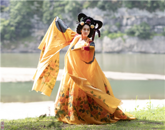 김정아우리옷 한복모델 지아