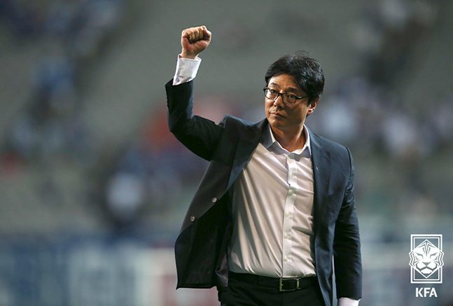 황선홍 U-23 대표팀 신임 감독. /사진=대한축구협회