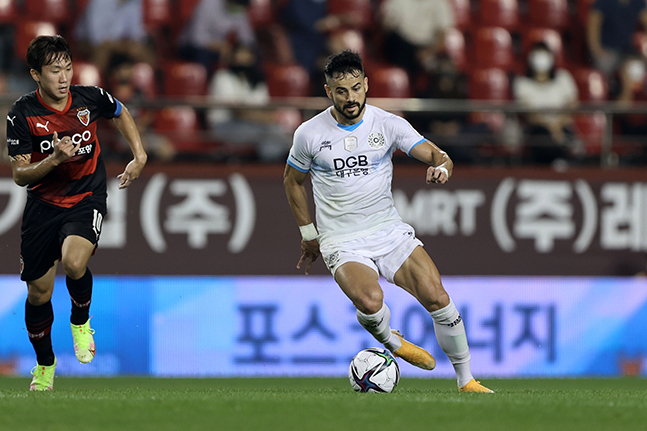 대구FC 세징야. /사진=한국프로축구연맹