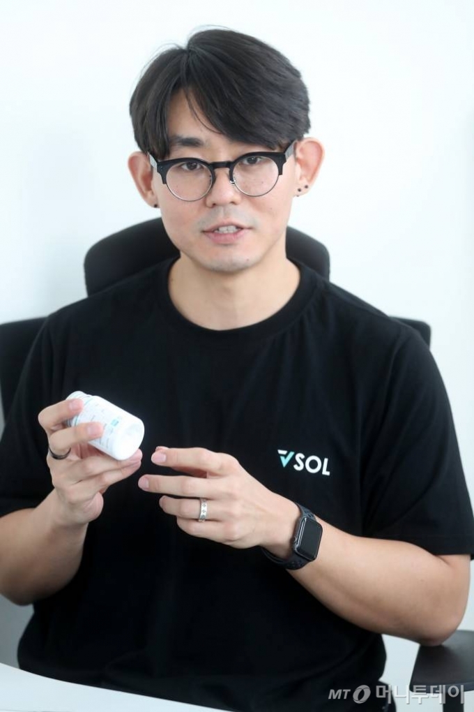 12일 이상진 브이솔 대표 인터뷰 /사진=홍봉진기자 honggga@