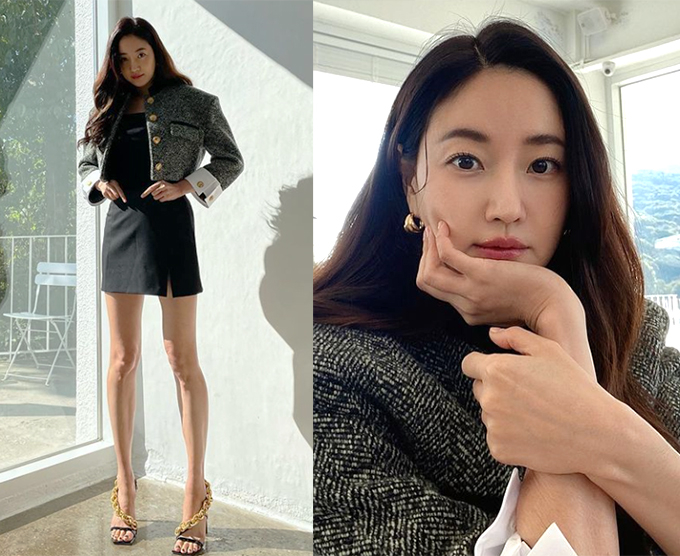 김사랑, 미니스커트 입고 각선미 자랑… 김사랑, 미니스커트 입고 각선미 자랑…
