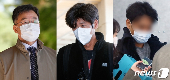 (서울=뉴스1) = 경기 성남시 대장동 개발 특혜 의혹을 수사 중인 검찰이 1일 화천대유 대주주 김만배씨(왼쪽부터), 화천대유의 관계사 천화동인 4호의 소유주 남욱 변호사, 성남도시개발공사 전략투자팀장으로 대장동 사업 설계를 주도한 혐의를 받는 정민용 변호사의 구속영장을 청구했다.(뉴스1 DB) 2021.11.1/뉴스1