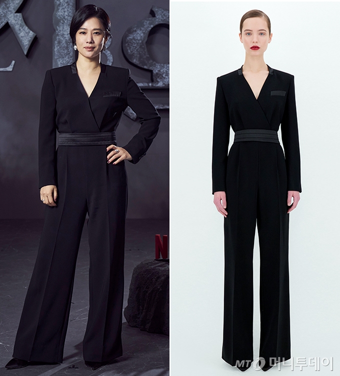 배우 김현주/사진=넷플릭스 제공, 막스마라(Max Mara)