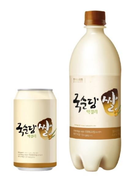 국순당 쌀막걸리/사진= 국순당