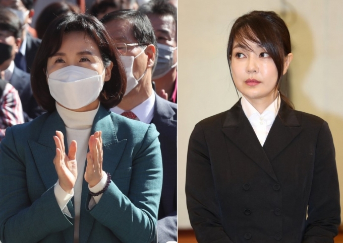 '李 팔짱 내조' 김혜경 Vs '尹 독립 내조' 김건희…女心 움직일까 - 머니투데이