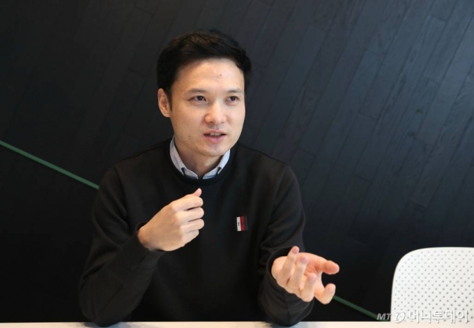 강정석 캐스트플립 대표 인터뷰 /사진=이기범 기자 leekb@