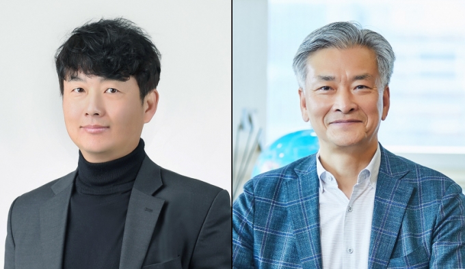박근노 나인테크 대표(사진 왼쪽) · 임각균 이터너스 대표 사진./사진=중소기업중앙회