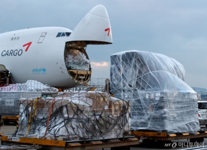 [사진]인천공항, 항공화물 물동량 역대 최고