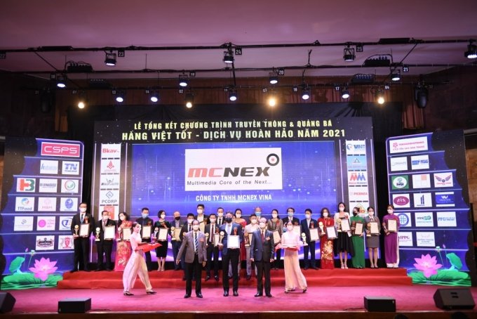 엠씨넥스, 베트남서 '톱20 유명 브랜드 상' 수상