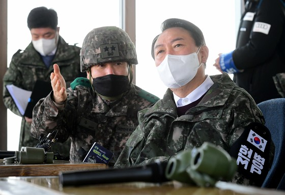 윤석열, 왜 군복입고 Dmz 갔나…유엔사 