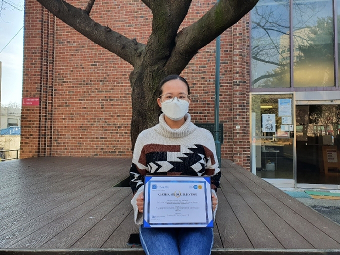 세종대 바이오융합공학과 대학원생, SCI급 학술지 논문 게재