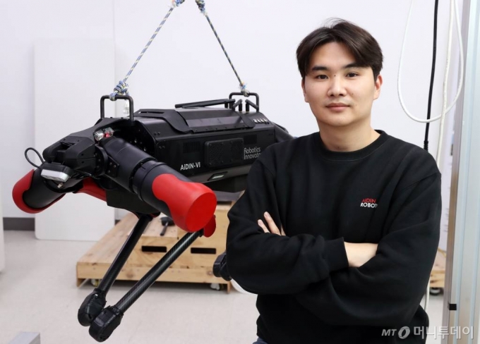 이윤행 에이딘로보틱스 대표 /사진=수원(경기)=이기범 기자 leekb@