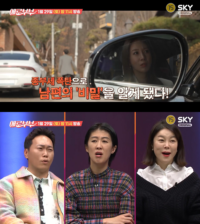/사진=SKY채널, 채널A '애로부부' 예고 영상 캡처