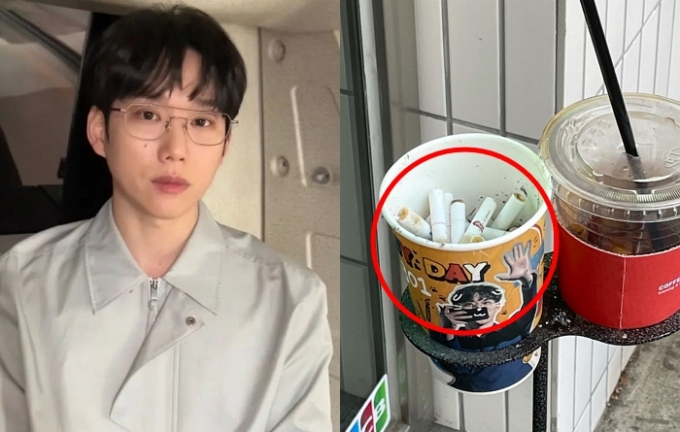 10㎝' 권정열 소속사, 팬 선물을 재떨이로 사용…팬 10㎝' 권정열 소속사, 팬 선물을 재떨이로 사용…팬