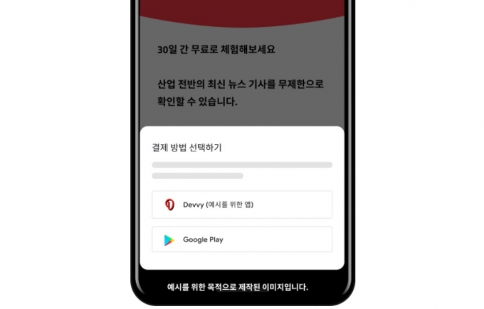 선택지는 '인앱결제'뿐 선택지는 '인앱결제'뿐