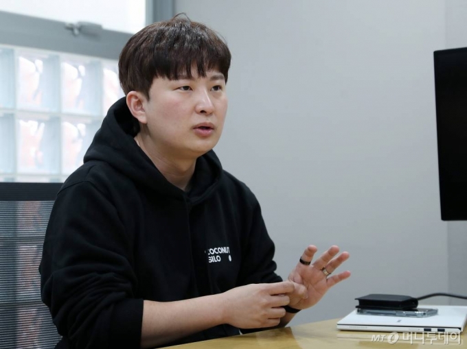 김승용 코코넛사일로 대표 /사진=김휘선 기자 hwijpg@